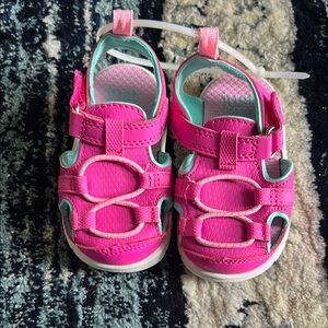 Pink Just One You by Carter’s Kids Sandals size 4